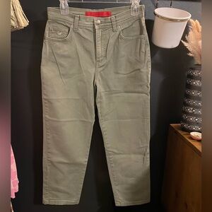 Gloria Vanderbilt Green Tapered/Straight Leg Jeans Womens